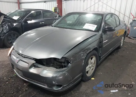 2004 Chevrolet Monte Carlo Ss z USA, uszkodzony, nr VIN 2G1WX15K449363623